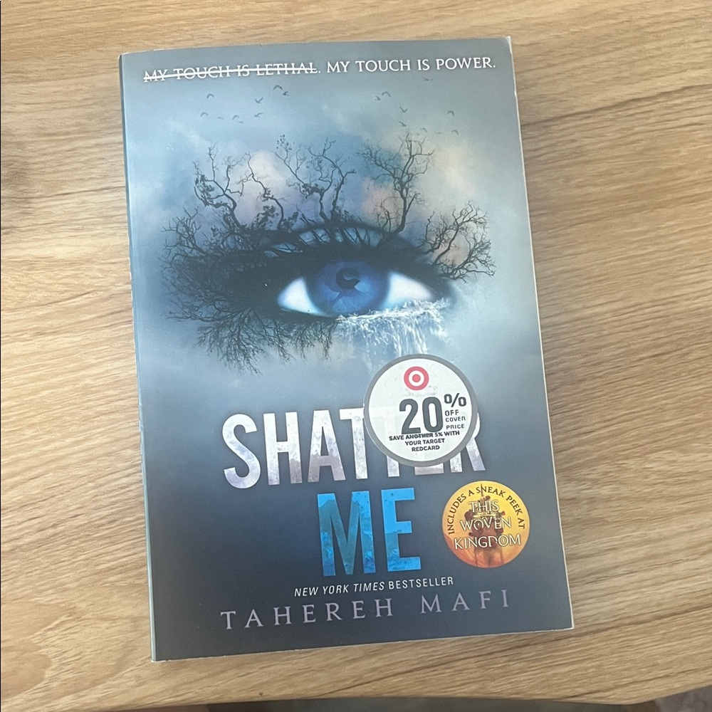 Shatter Me Book by Tahereh Mafi